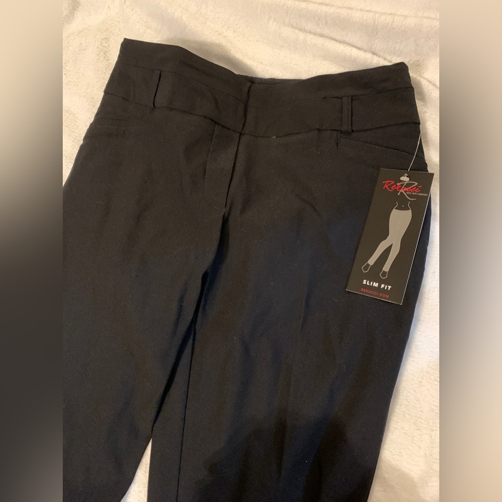 Rekucci Women's Slim Fit Pants - Picture 3 of 7